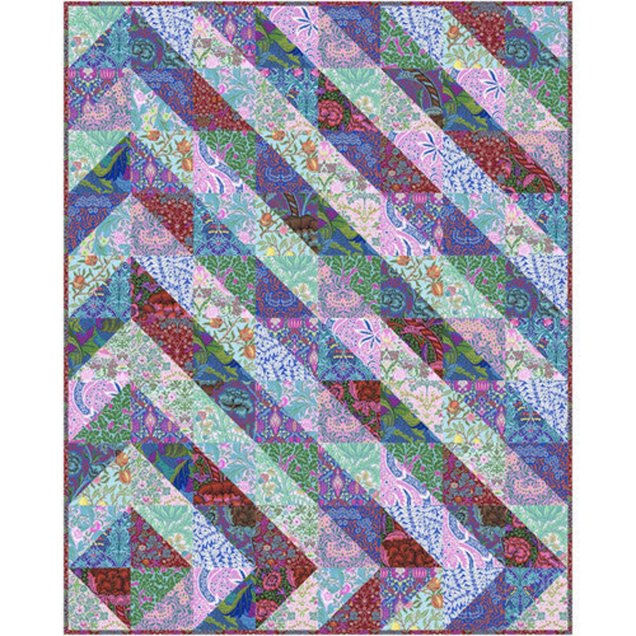 Fabric FreeSpirit Kaffe Fassett x Morris & Co. Hole in One Spark Pack Kit FB4SPKW.HOLEINONE